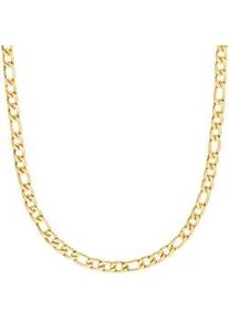 Kette ohne Anh&auml;nger s.Oliver "2038008", gold (gelbgoldfarben), Halsketten, Herren, Edelstahl, L: 55 B: 6mm, B:6mm