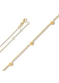 Fu&szlig;kette ONE ELEMENT "Fu&szlig;kettchen Rundankerkette aus 925 Silber 25 cm", silber, Fu&szlig;ketten, Damen, Silber 925 (Sterlingsilber), Zeitlos elegant &ndash; mit Liebe zum Detail gefertigt