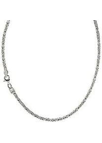 Collierkettchen ZEEme "Silber 925 poliert K&ouml;nigskette 2,2mm breit", wei&szlig;, Halsketten, Damen, 40cm, Silber 925 (Sterlingsilber), L: 40 B: 2,2mm, gl&auml;nzend, B:2,2mm