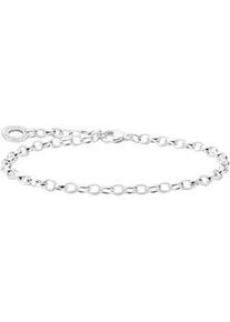 Charm-Armband Thomas Sabo "X0163-001-12-L17, L18,5" Gr. 18,5, silber (silberfarben), Armb&auml;nder, Damen, 18,5, Silber 925 (recycelt), Charm-Armband