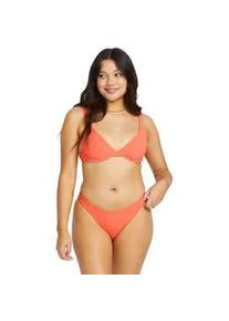 Bade-Shirt Billabong "In The Loop Marina", Damen, Gr. S, Cup B, orange (papaya), Obermaterial:74% Microfaser 21% Microfaser 5% Elasthan;, Bikini-Oberteile