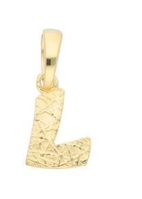 Adelia&acute;s Buchstabenanh&auml;nger ADELIA ́S "Damen & Herren 333 Gold Buchstabenanh&auml;nger L", gold, Schmuckanh&auml;nger, Damen, Gold, f&uuml;r Damen & Herren