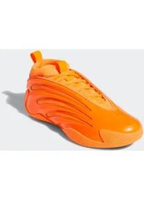 Basketballschuh Adidas PERFORMANCE "HARDEN VOLUME 9", Damen, Gr. 44, lila (solar orange, core schwarz, collegiate lila), Synthetik, Textil, Schuhe