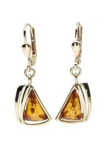 Paar Ohrh&auml;nger OSTSEE-SCHMUCK "OSTSEE-SCHMUCK Ohrh&auml;nger Ilga Ohrh&auml;nger Ilga", gelb, Ohrringe, Damen, 31x11mm, Gelbgold 333