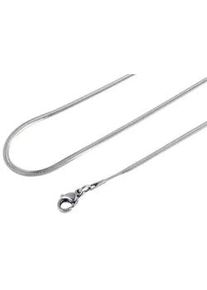 Adelia&acute;s Kette ohne Anh&auml;nger ADELIA ́S "Damen Edelstahl Schlangenkette Halskette" Gr. 60, silber, Halsketten, Damen, 60, Edelstahl