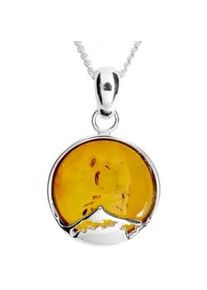 Kette mit Anh&auml;nger OSTSEE-SCHMUCK "OSTSEE-SCHMUCK Kette mit Anh&auml;nger Fischland-Dar&szlig;-Zingst" Gr. 42, silber, Halsketten, Damen, 42cm, Silber 925 (Sterlingsilber), L: 42