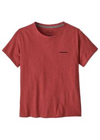 T-Shirt Patagonia P-6 Logo Responsibili-Tee Damen (Gr XS |rot)