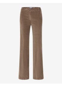 Raphaela by Brax Damen Cordhose Style PEGGY FLARED TAUPE, hellbraun, Gr. 40