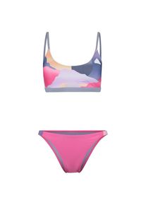 Bikini Set Adidas City Escape Camo Bikini Set Damen (Gr 40 |rosa)