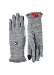 Hestra Gravita Merino Liner 5 Finger Handschuhe (Gr 7 |grau)