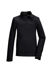 Killtec KSW 247 Fleece Shirt Fleecepullover Kinder (Gr 152 |schwarz)