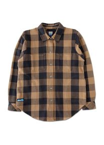 KAVU Wren Hemd Damen (Gr S |braun)