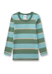 Sanetta T-Shirt 1/1 Stripes 337080 Longsleeve Kinder (Gr 116 |türkis)
