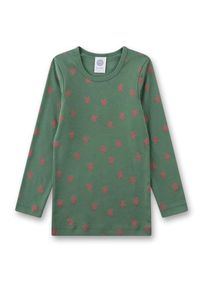Sanetta T-Shirt 1/1 AOP 337034 Longsleeve Kinder (Gr 116 |oliv)