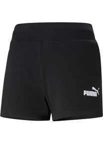 Puma Essential Sweatshorts Damen - schwarz - Gr. XS - Baumwolle/Polyester