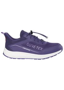 Freizeitschuhe Viking Impact GTX SL Kinder (Gr 30 |blau/lila |wasserdicht)