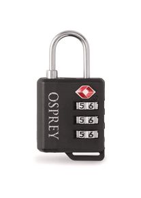 Osprey Travel Sentry 3-Dial Padlock Gep&auml;cksicherung (schwarz)