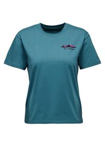 Black Diamond Mountainscape S/S Tee T-Shirt Damen (Gr M |t&uuml;rkis)