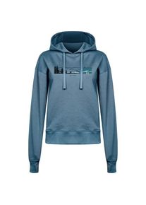 Greenbomb Nature Hike Mountains Flipper Pullover Hoodie Damen (Gr M |blau)