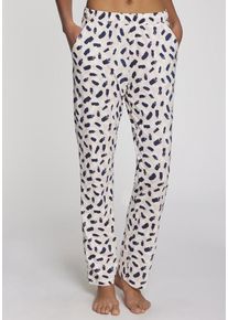 s.Oliver Pyjamahose mehrfarbig Gr. 32/34 für Damen. Mit Allover-Druck. Nachhaltig.