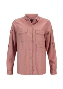 Amundsen Sports Travellers Linen Shirt Bluse Damen (Gr M |rosa)