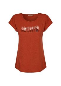 Greenbomb Nature Forest Walk Cool T-Shirt T-Shirt Damen (Gr XS |rot)