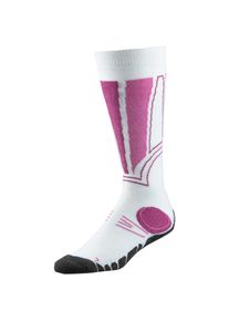 Rohner Carving L/R Socken Damen - rosa - Gr. 36-38 - Polyacryl/Polyamid/Schurwolle
