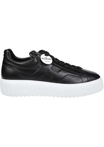 Hogan Low-Top Sneaker - H-stripes Sneakers Black - Gr. 8 - in Schwarz - f&uuml;r Damen