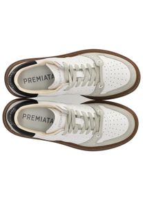 Premiata Low-Top Sneaker - Premiata QUINN 7098 SNEAKER - Gr. 40 (EU) - in Wei&szlig; - f&uuml;r Damen