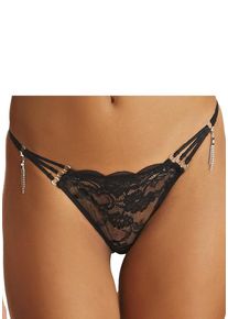 Lascana String schwarz Gr. 32/34 für Damen. Figurbetont