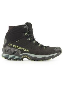 La Sportiva Ultra Raptor II Mid Leather GTX Wanderschuhe Herren (Gr 42 |schwarz/grau |wasserdicht)
