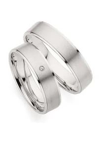 Phoenix Trauring PH&Ouml;NIX "Schmuck Geschenk Silber 925 Trauring Ehering LIEBE versch. Varianten" Gr. 69, silber (silberfarben), Fingerringe, Damen, 69, ohne Brillant, Silber 925 (Sterlingsilber), 5mm, Trauring, Made in Germany - wahlweise mit oder ohne Brillant