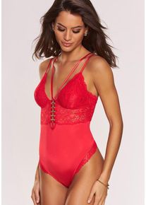 JETTE Stringbody rot Gr. 34 für Damen. Ohne Bügel