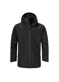 Schöffel Schöffel Insulated Parka Malkay Parka Herren (Gr 46 |schwarz |wasserdicht)