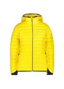 CMP Down Jacket Fix Hood Ripstop Kunstfaserjacke Women (Gr 34 |gelb)