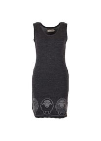 Albmerino T-Kleid Schäfchen Kleid Damen (Gr L |grau)