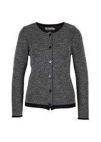 Albmerino Strickjacke Espelta Wolljacke Damen (Gr XXL |grau)