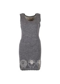 Kleid Albmerino T-Kleid Schäfchen Damen (Gr XL |grau)