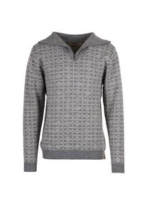 Albmerino Troyer Norweger Wollpullover Men (Gr L |grau)