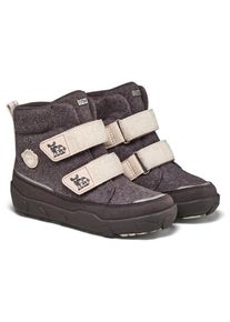 Barfu&szlig;schuhe Affenzahn Mid Boot Wool Comfy Kinder (Gr 30 |grau |wasserdicht)