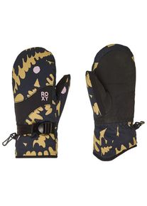 Roxy Jetty Mittens Handschuhe Kinder (Gr L |schwarz |wasserdicht)