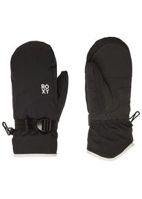Roxy Jetty Solid Mittens Handschuhe Kinder (Gr M |schwarz |wasserdicht)