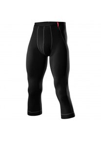 L&ouml;ffler L&ouml;ffler Unterhose 3/4 Transtex Warm Lange Unterhose Herren (Gr 48 |schwarz)