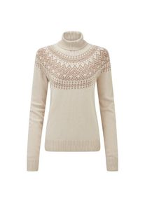 Sherpa Camkilo Roll Neck Sweater Pullover Damen (Gr M |beige)