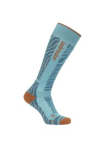 Icebreaker Merino Ski+ Medium OTC Mountain Contour Skisocken Women (Gr M |türkis)