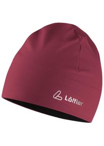 Löffler Mütze Löffler Mono Hat (Gr One Size |rot)