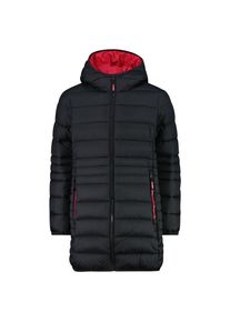 CMP Down Coat Fix Hood Taffeta Mantel Kinder (Gr 98 |schwarz)