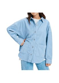 Hemd Roxy Kick Back Washed Cord Damen (Gr L |blau)