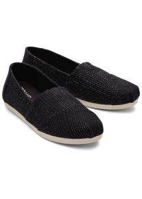 Toms Shoes Sneaker TOMS Alpargata Espadrilles Damen (Gr 36,5 |schwarz)