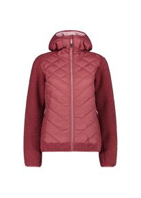 CMP Jacket Hybrid Fix Hood Fleecejacke Women (Gr 46 |rot)